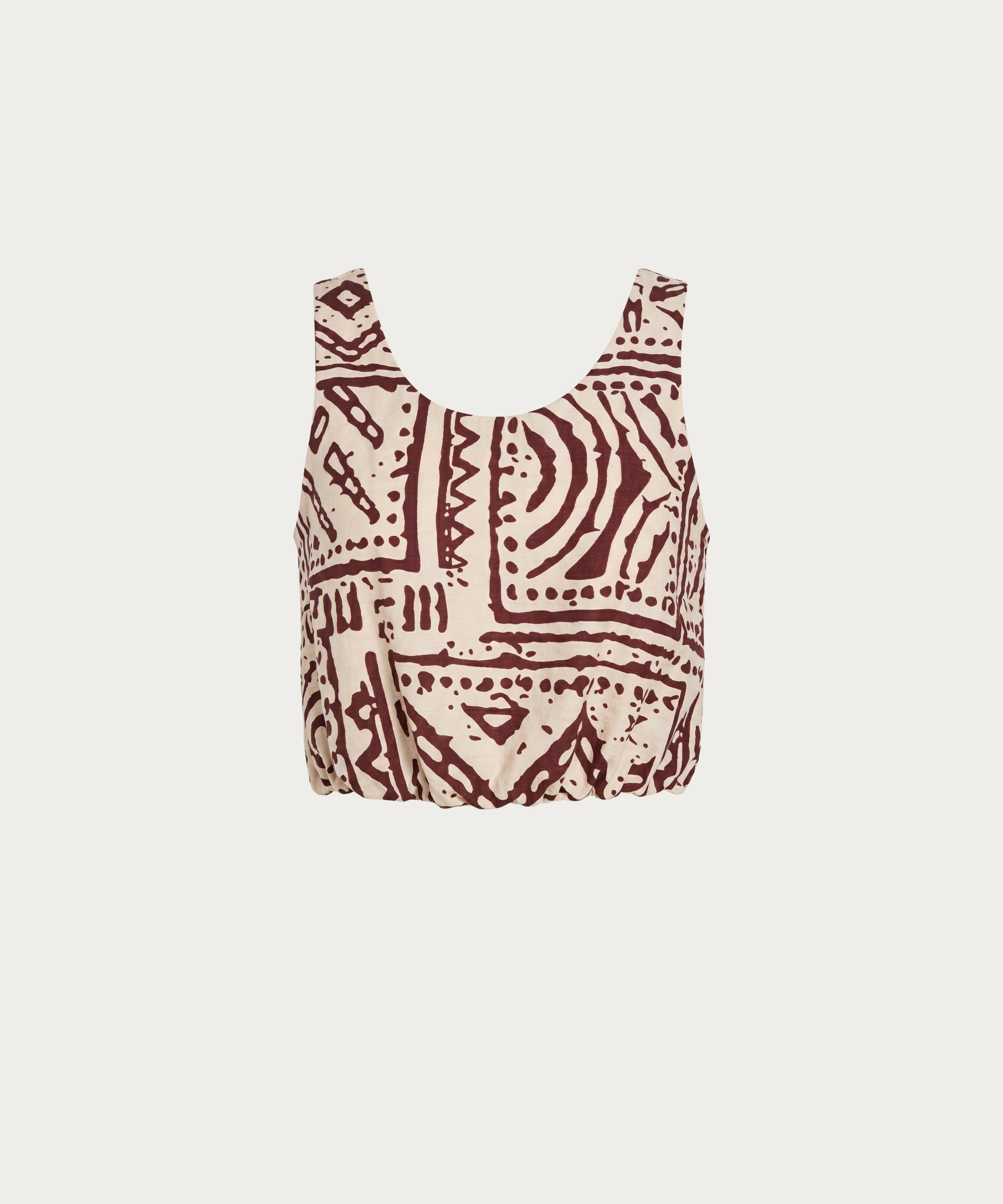 Blusa globo VINO PROFUNDO