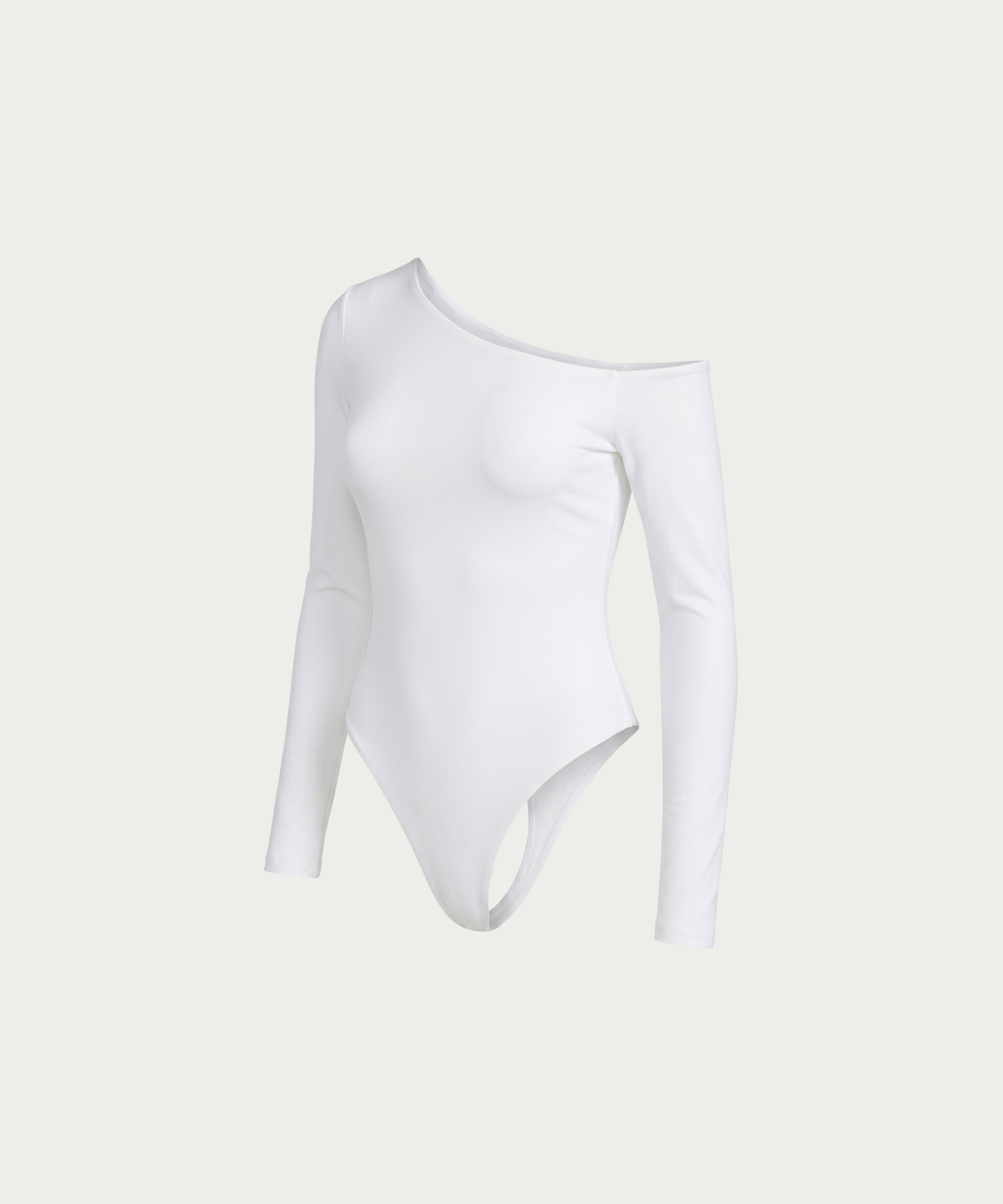 Body manga larga BLANCO