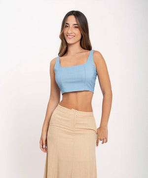 Falda Larga Con Cortes Camel Faldas Para Mujer | Ticket Store Colombia 3