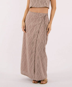 Falda Midi Cruzada Camel Faldas Para Mujer | Ticket Store Colombia 2