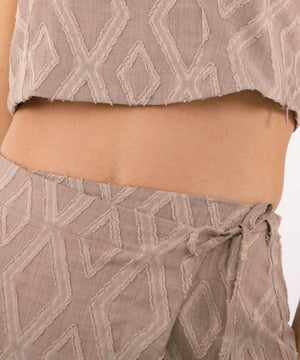 Falda Midi Cruzada Camel Faldas Para Mujer | Ticket Store Colombia 3