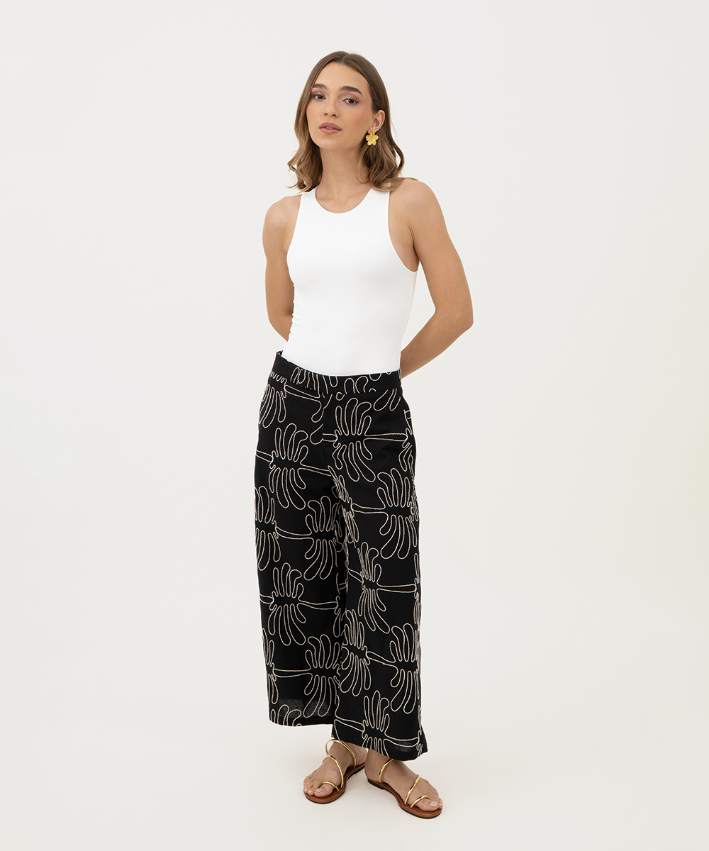 Culotte tiro medio NEGRO