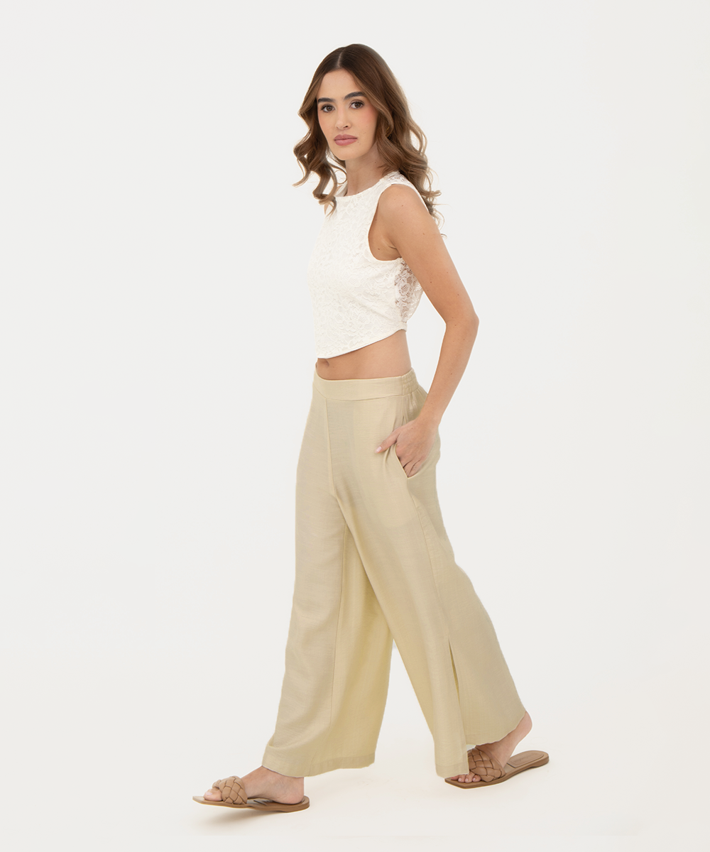 Cullote aberturas Beige