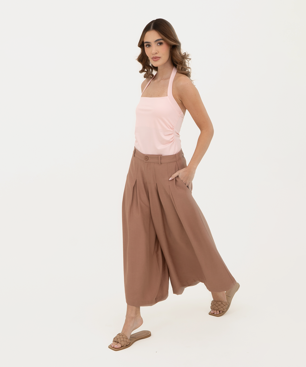 Falda pantalón Chocolate