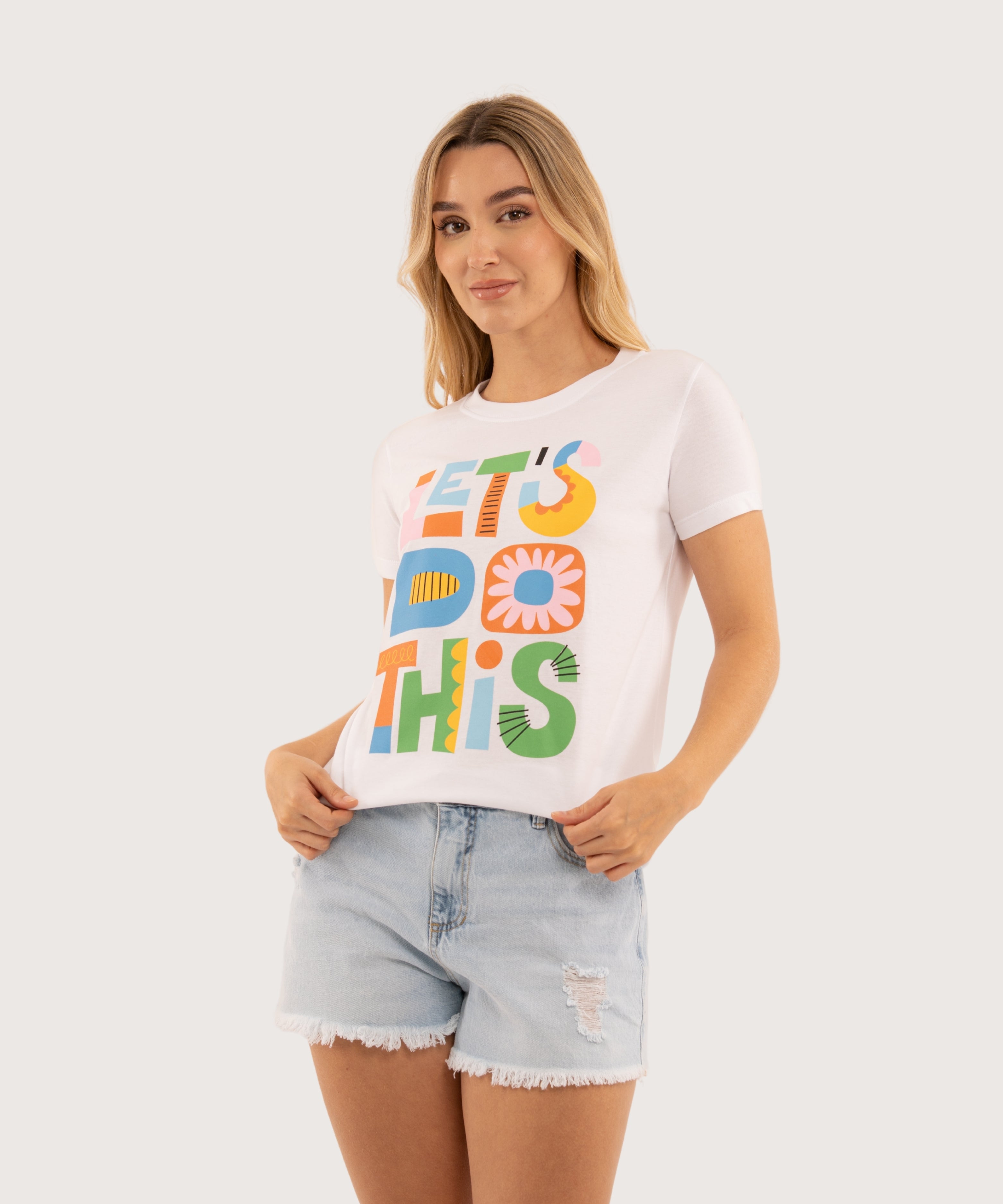 Mini t shirt basic BLANCO