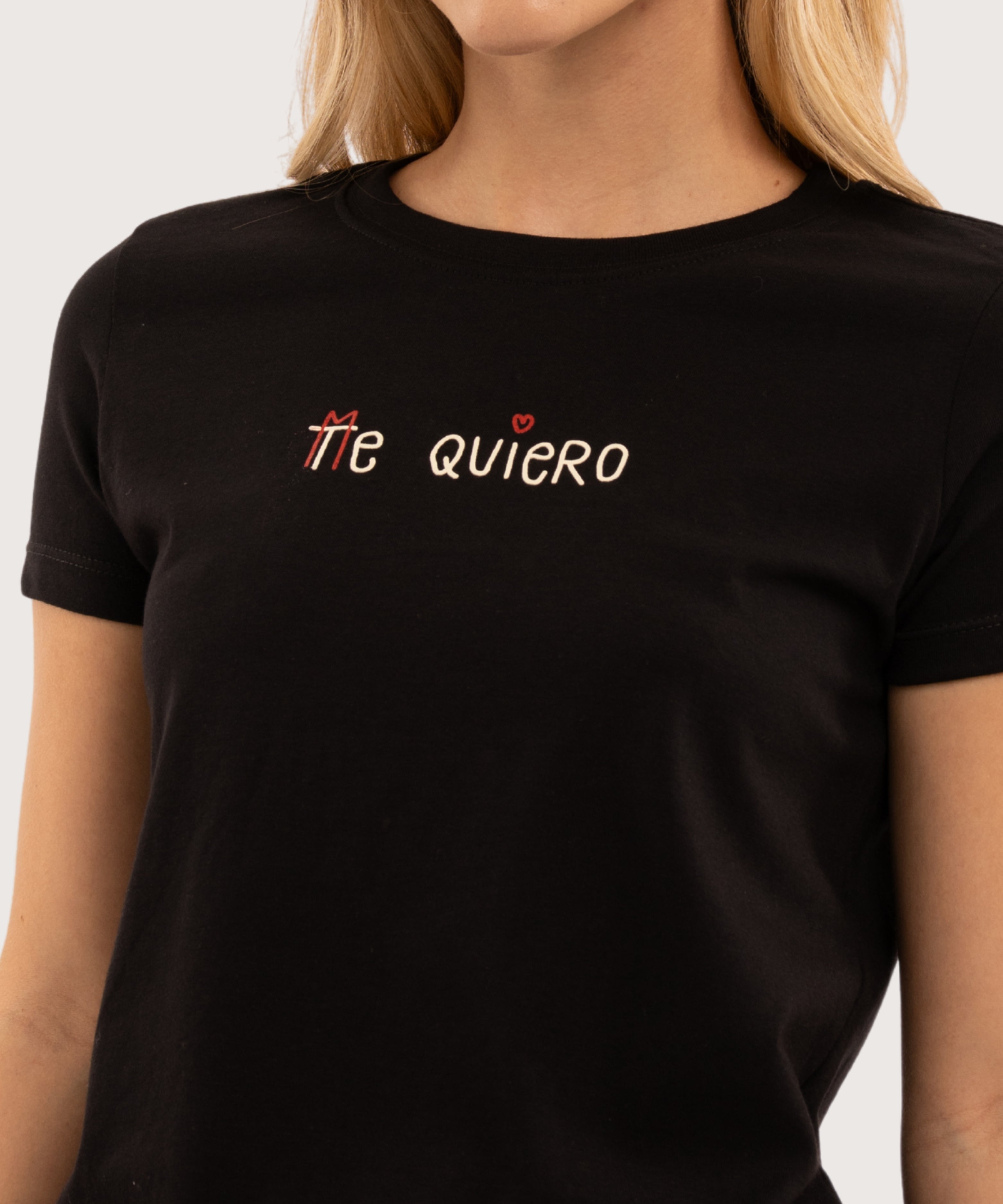 Mini t shirt basic NEGRO