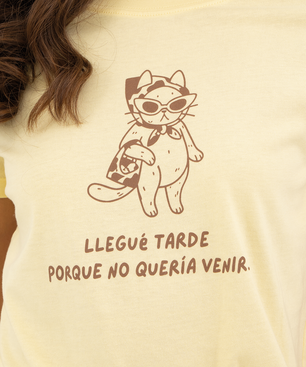 Mini t shirt basic Amarillo Pastel