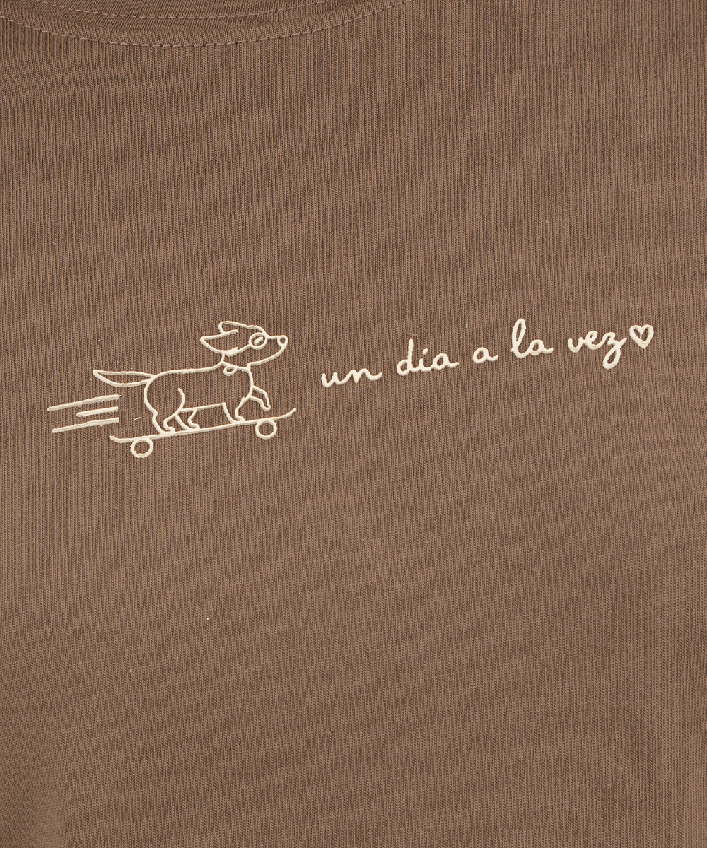 Mini t shirt basic Chocolate