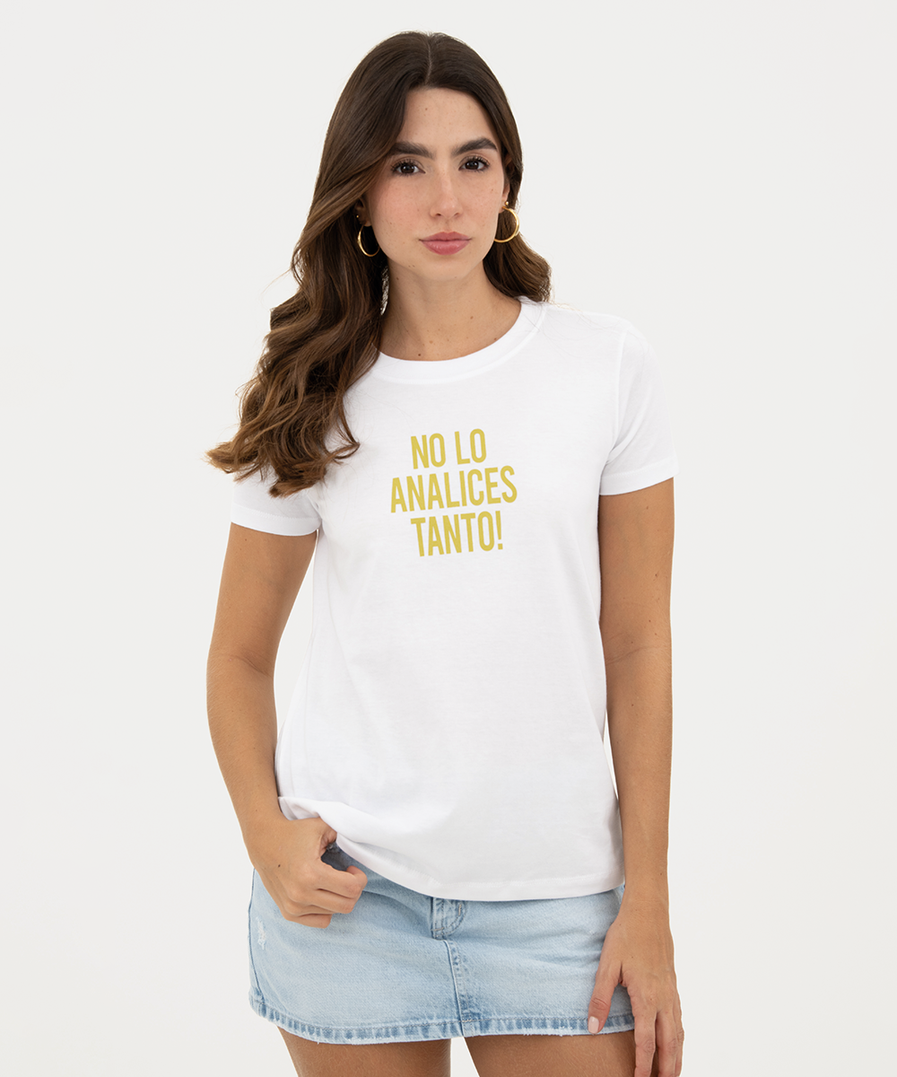Mini t shirt basic Blanco