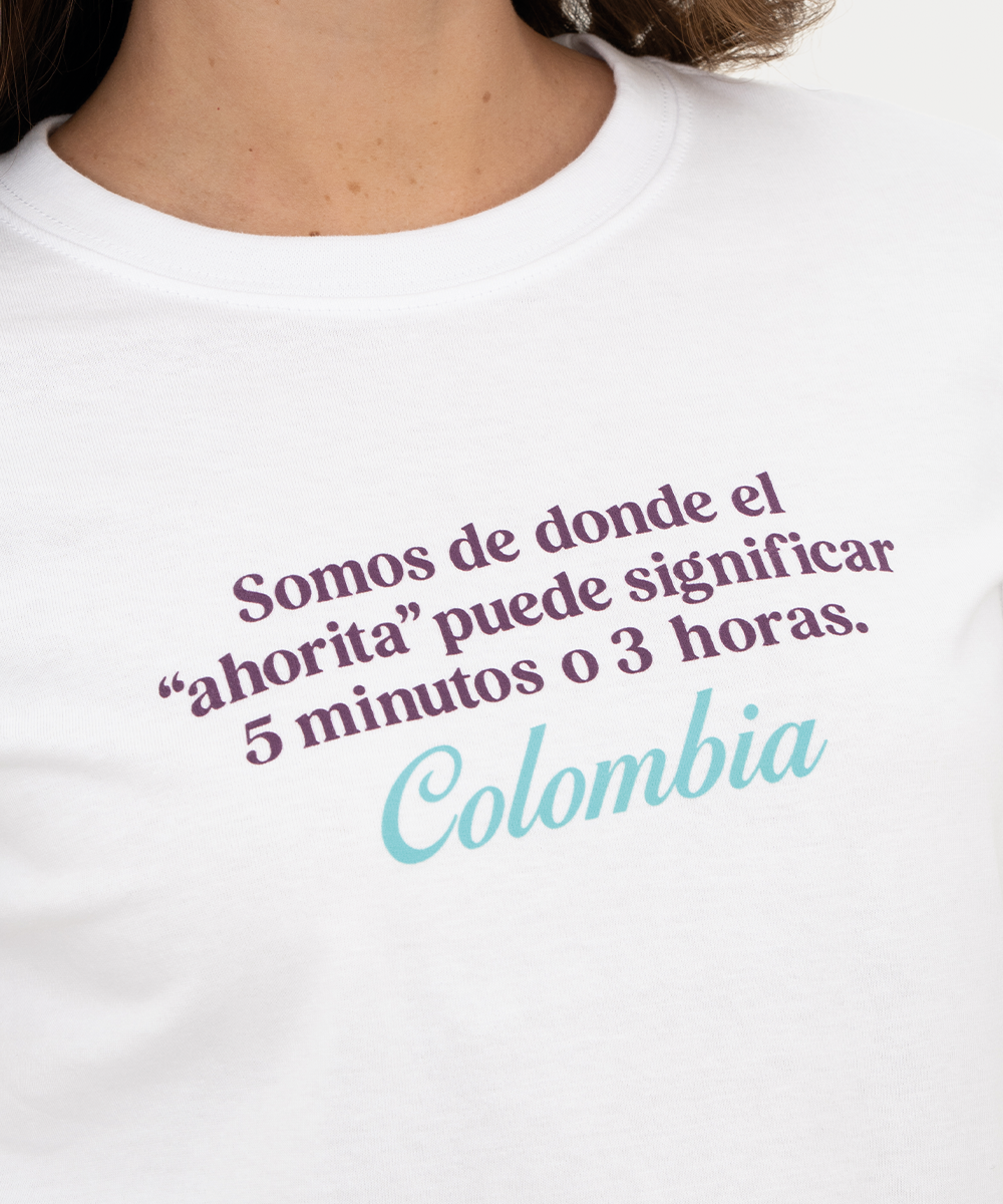 Mini t shirt basic Blanco