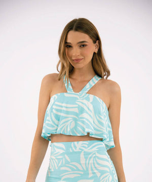 Blusa Fluida Azul Cielo Blusas Para Mujer | Ticket Store Colombia 2