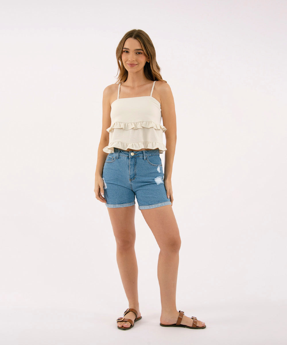 Blusa Tiras Boleros ARENA