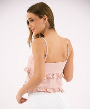 Blusa Tiras Boleros Rosado Empolvado Blusas Para Mujer | Ticket Store Colombia 4