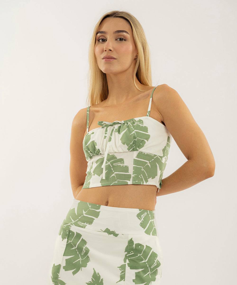 Blusa tiras VERDE