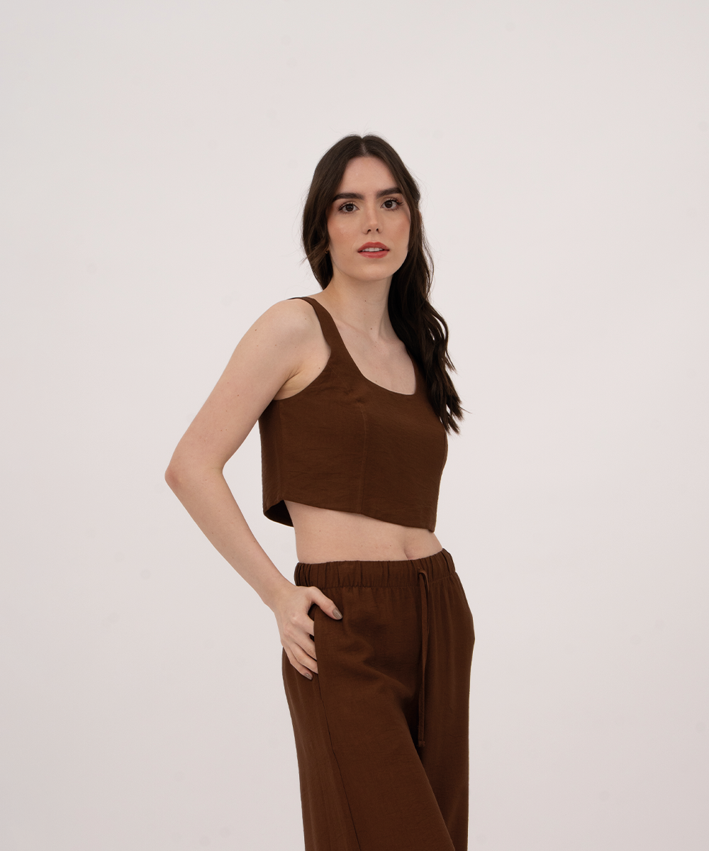 Blusa sisa CHOCOLATE