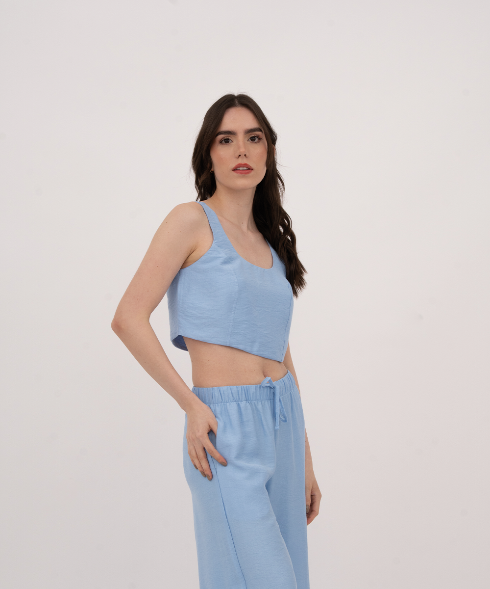 Blusa sisa AZUL RADIANTE