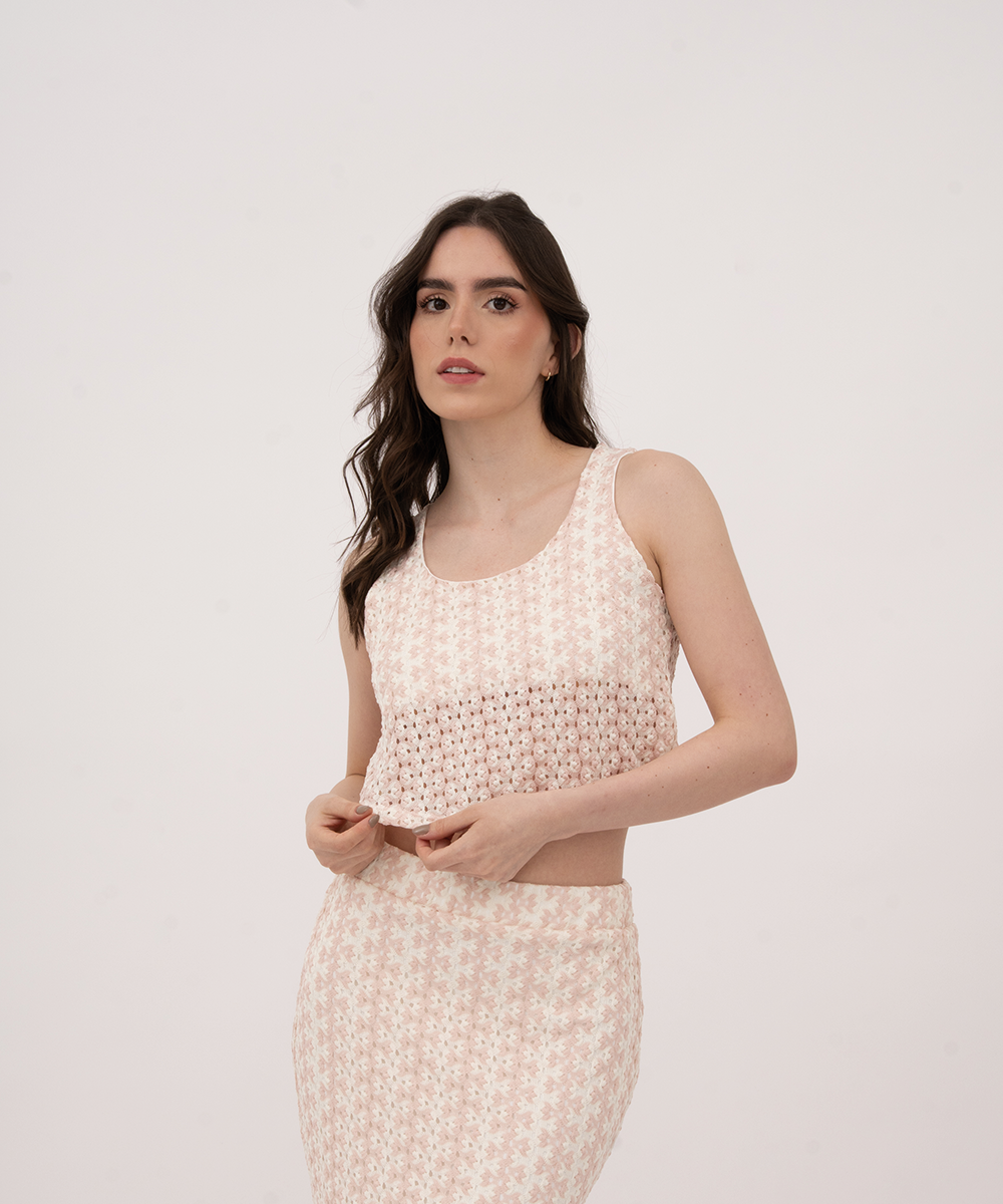 Blusa sisa ROSADO PASTEL