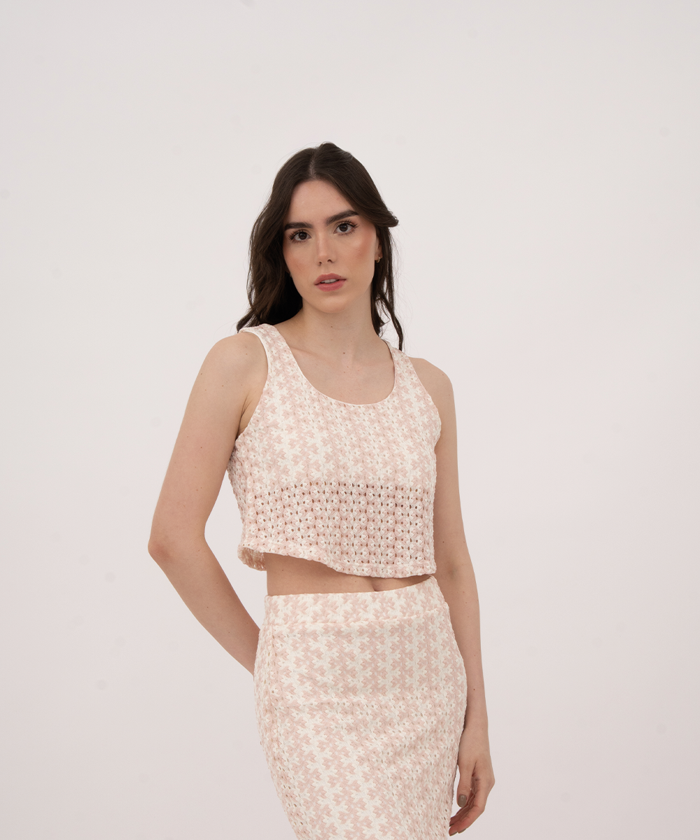 Blusa sisa ROSADO PASTEL