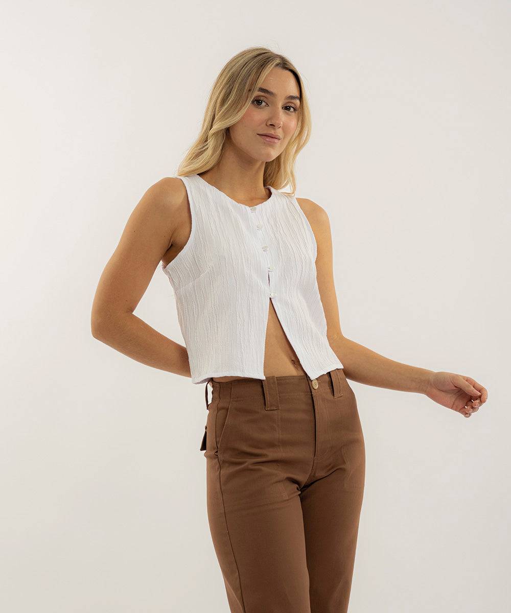 Blusa Sisa Blanco Blusas Para Mujer | Ticket Store Colombia 1