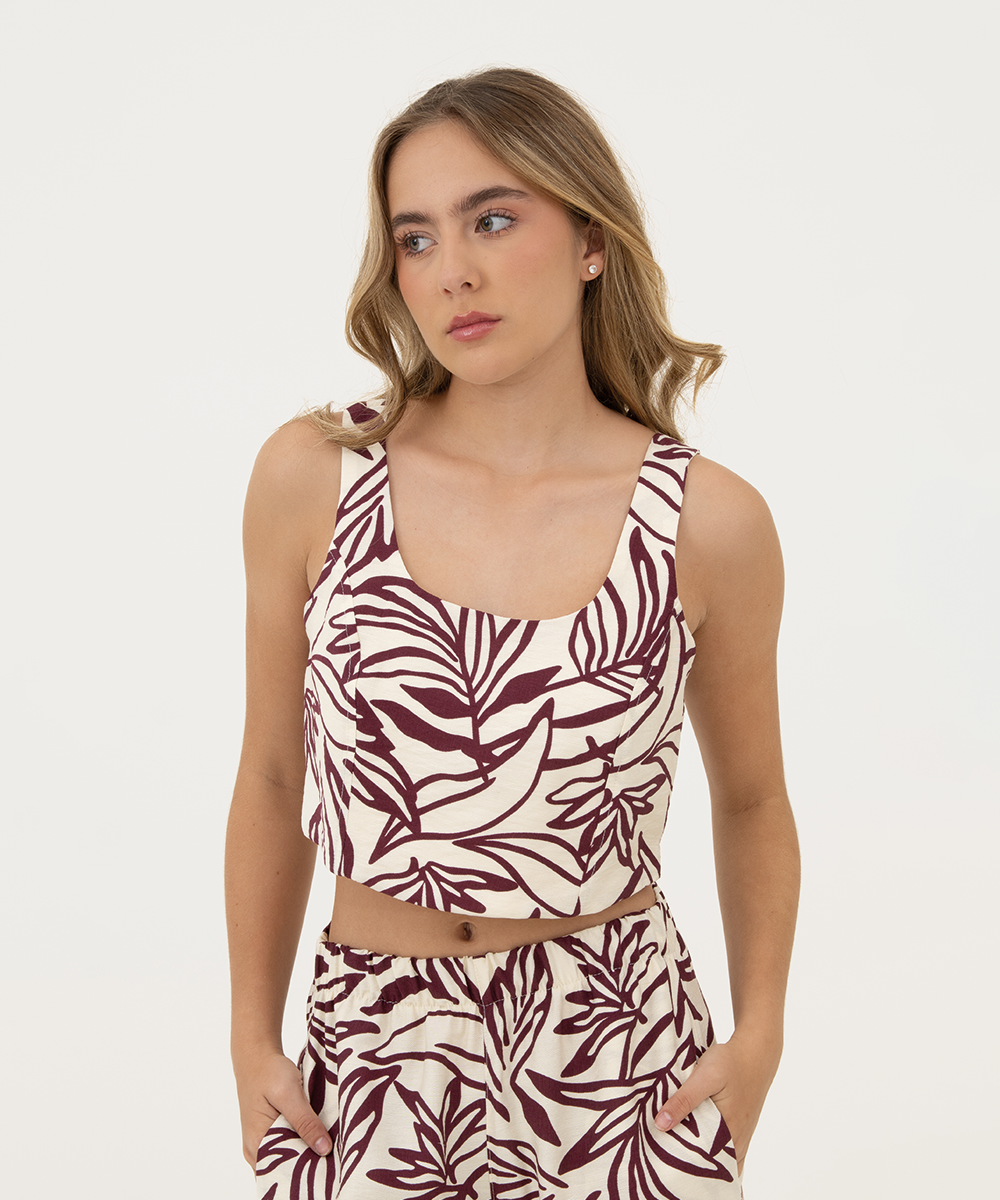 Blusa sisa BERENJENA