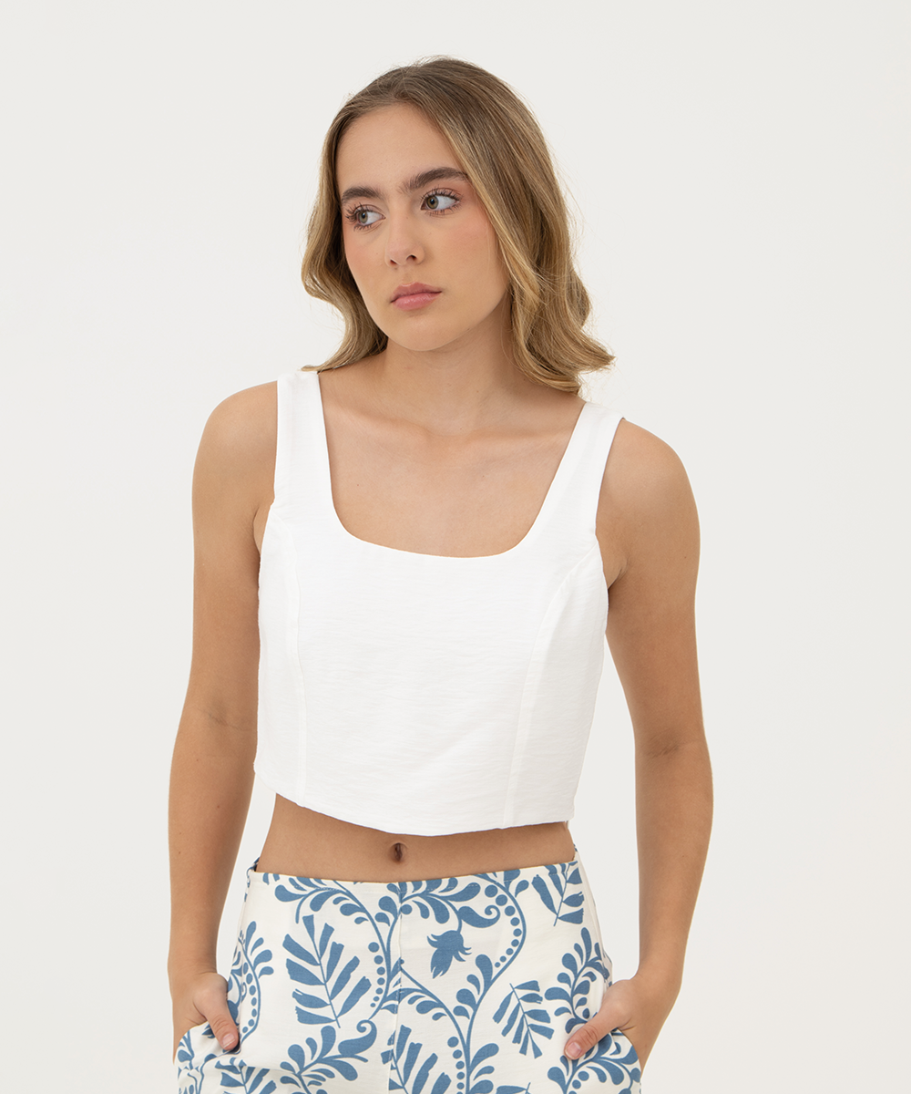 Blusa sisa BLANCO