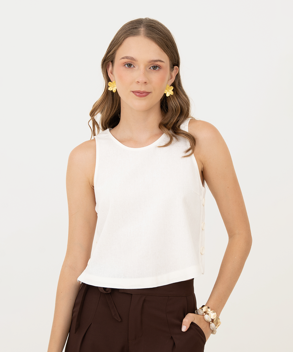 Blusa sisa Marfil