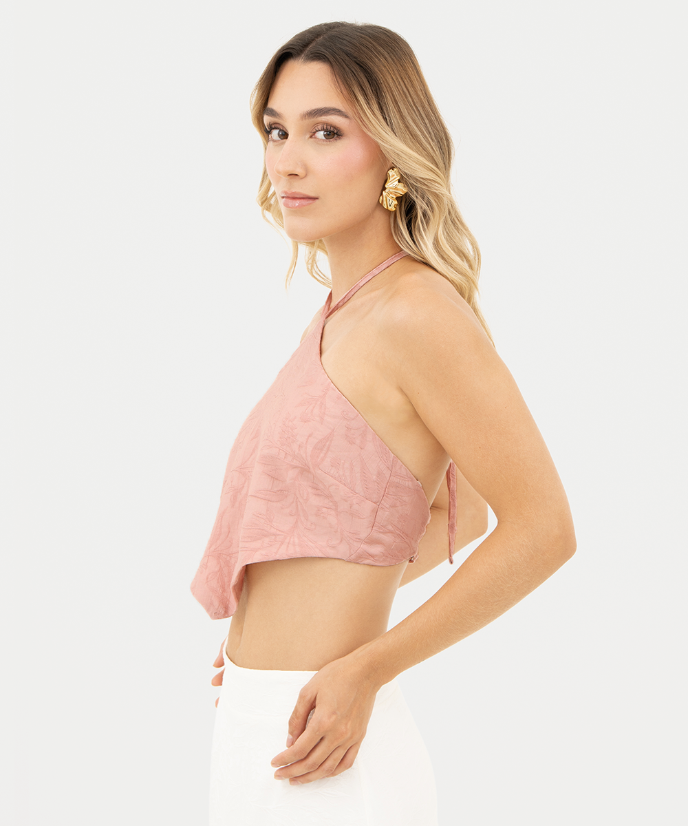 Blusa halter Rubor
