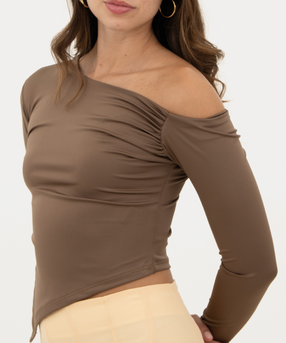 Blusa manga larga Chocolate