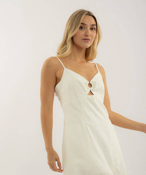 Vestido Nesgas Blanco Vestidos Para Mujer | Ticket Store Colombia 2