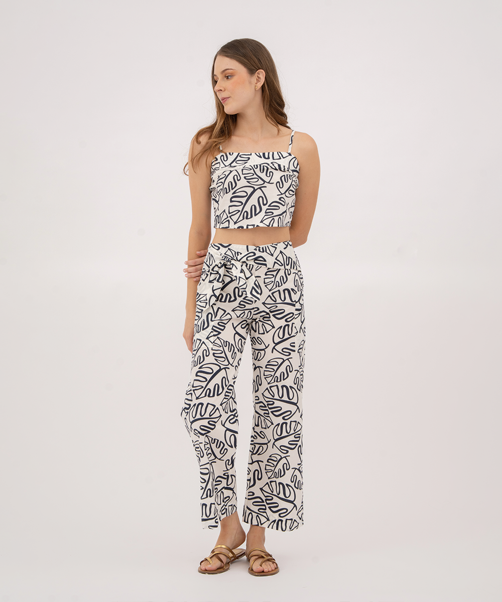 Culotte bandas nudo AZUL PROFUNDO