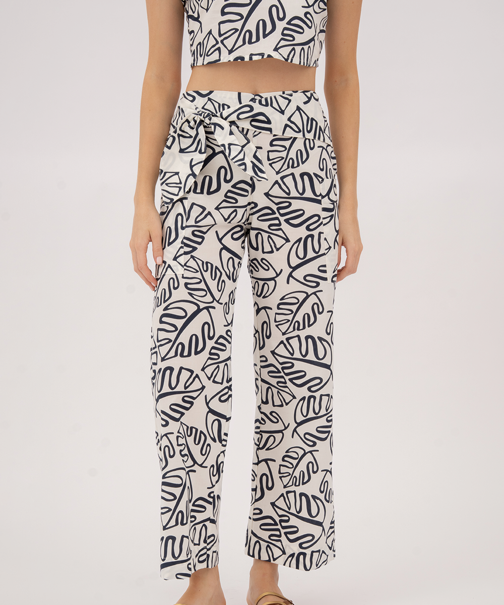 Culotte bandas nudo AZUL PROFUNDO