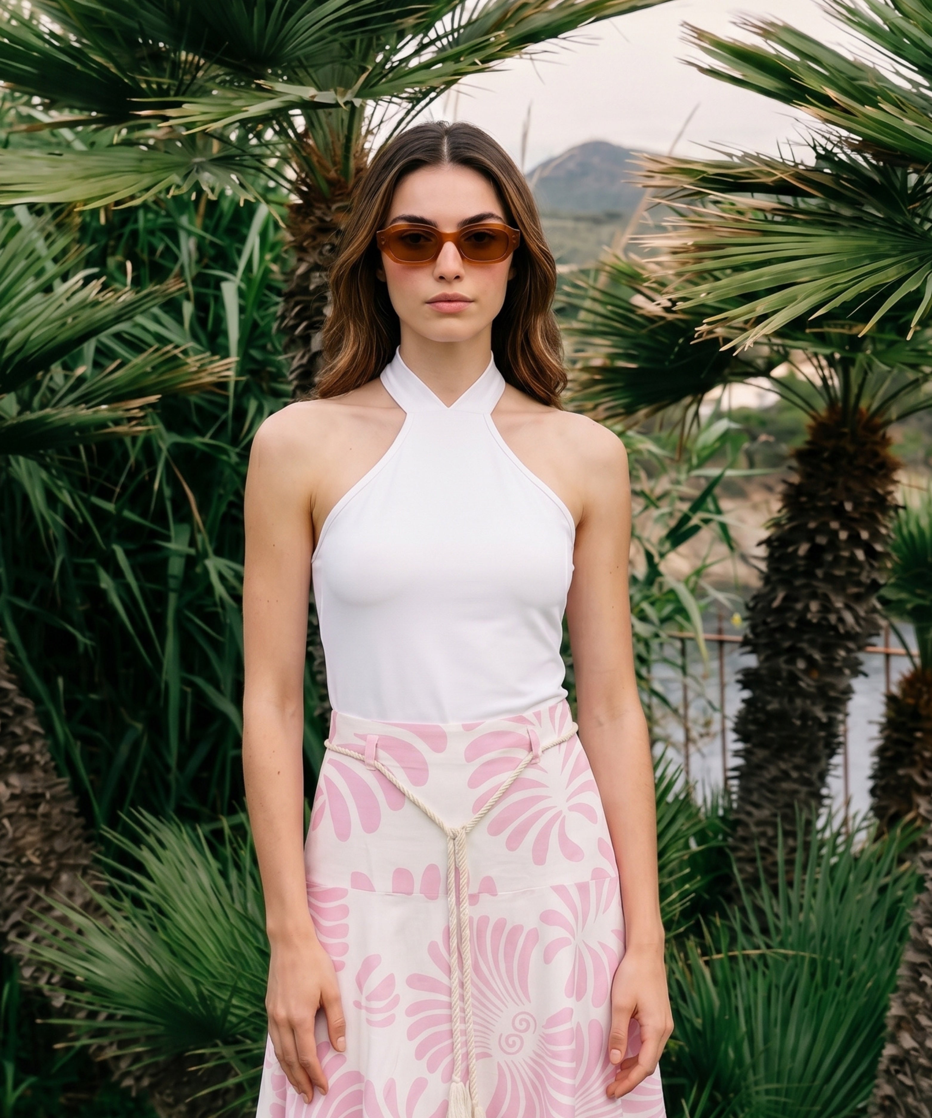 Blusa tiras Blanco