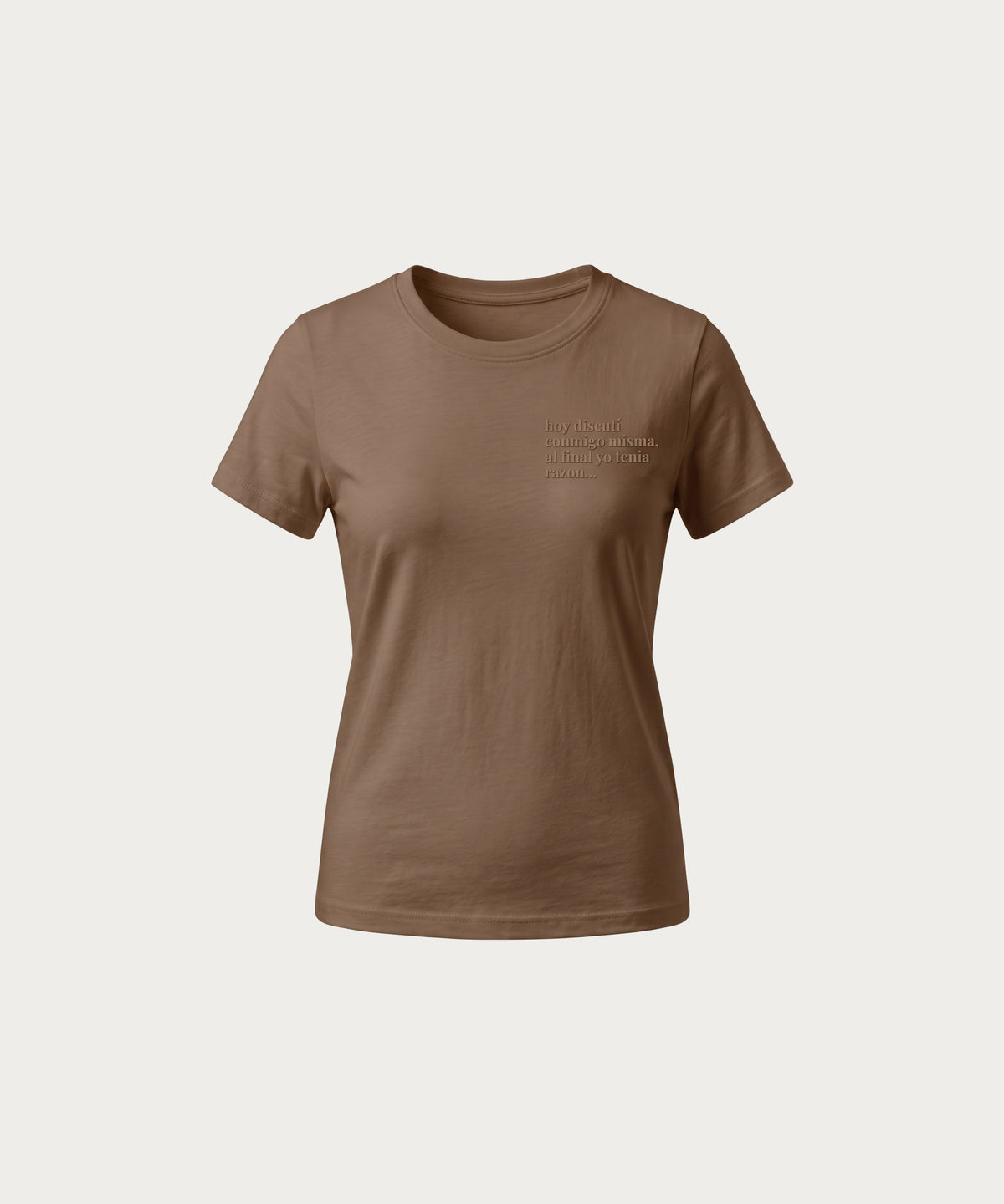Mini t shirt basic Chocolate