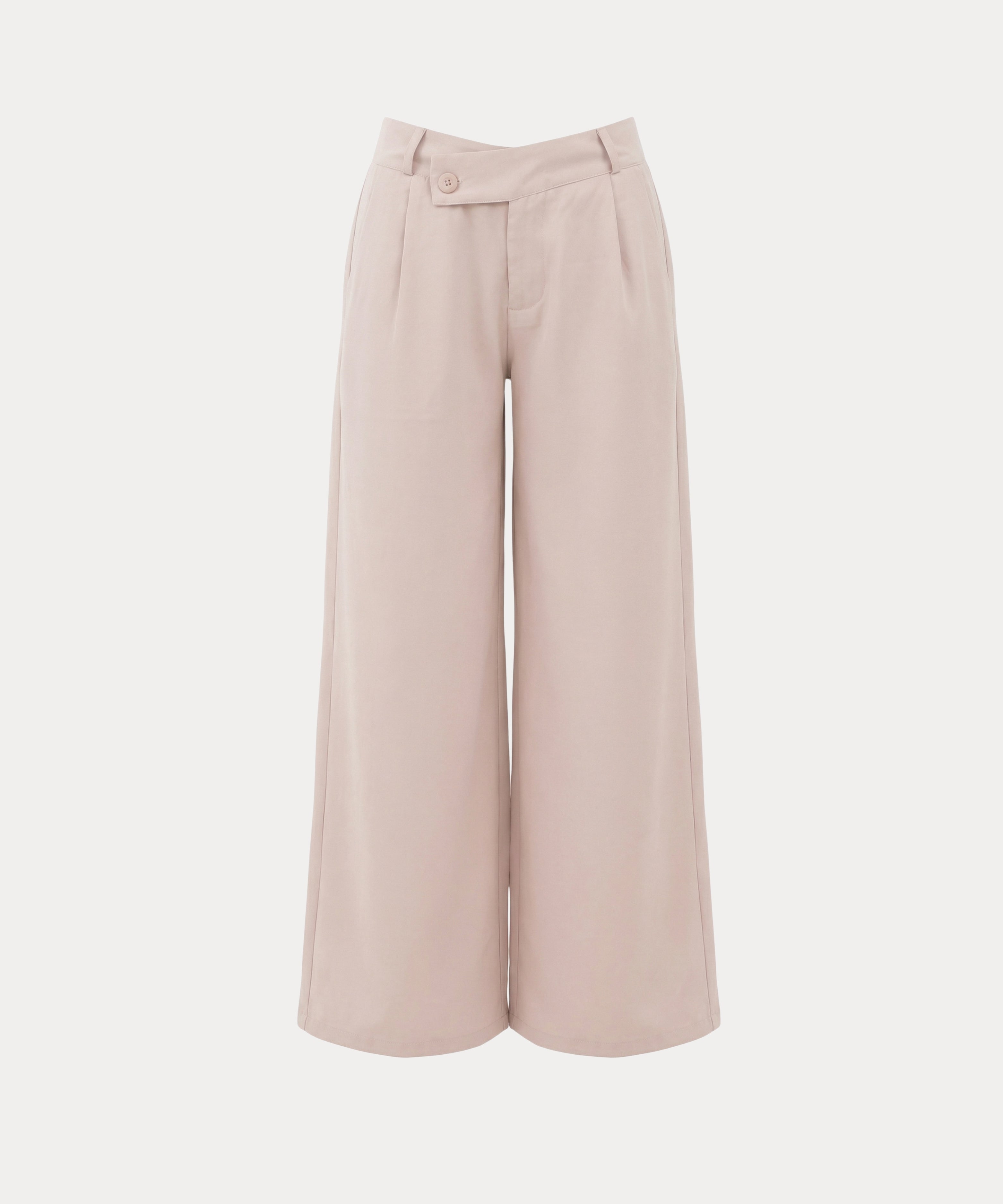 Pantalón pretina cruzada ROSADO PASTEL