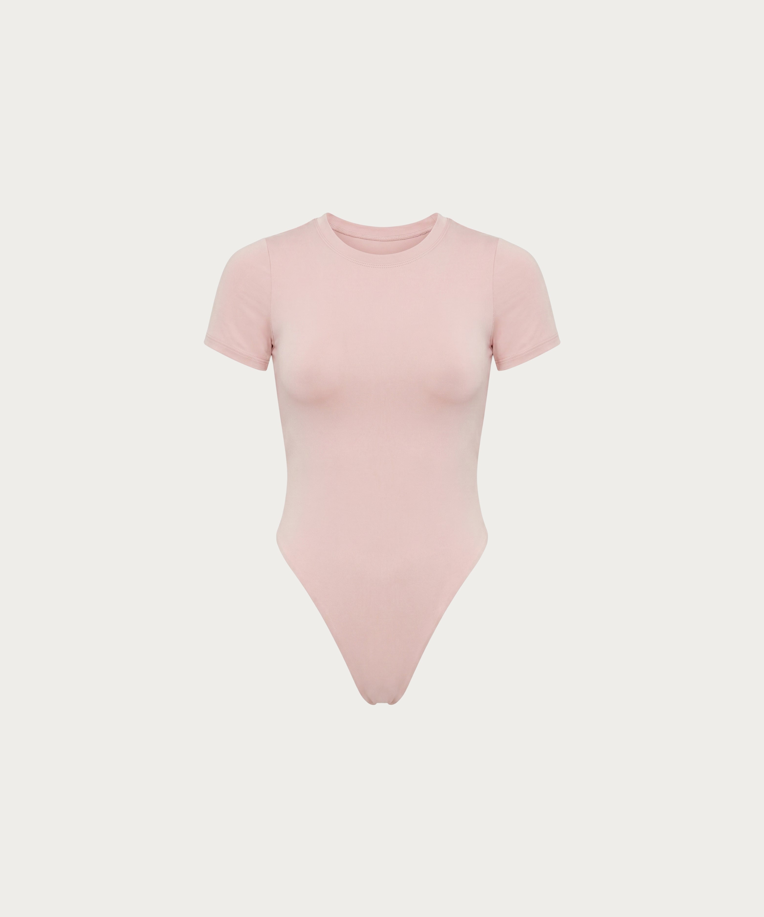 Body manga corta ROSADO PASTEL