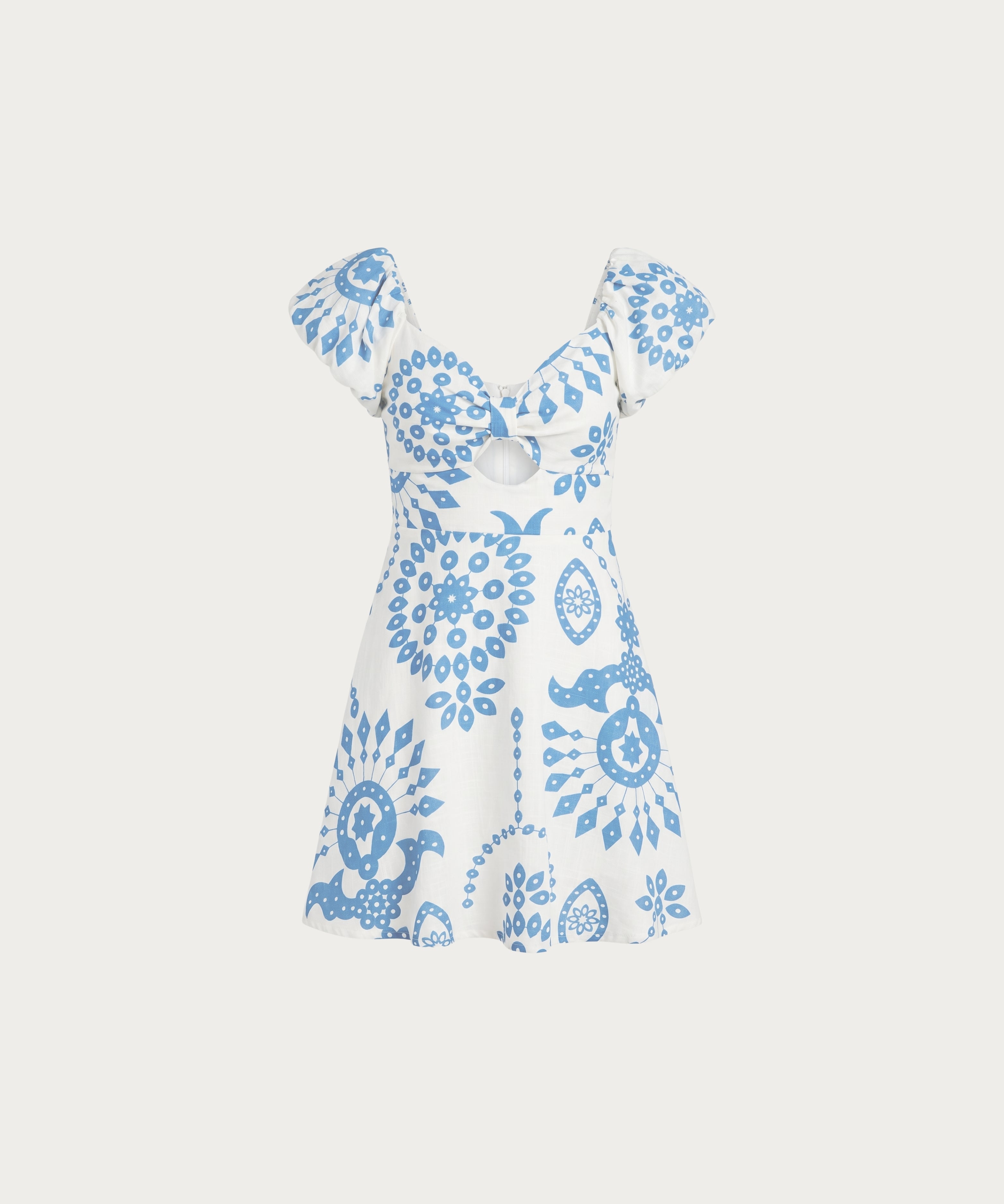 Vestido mini AZUL CIELO