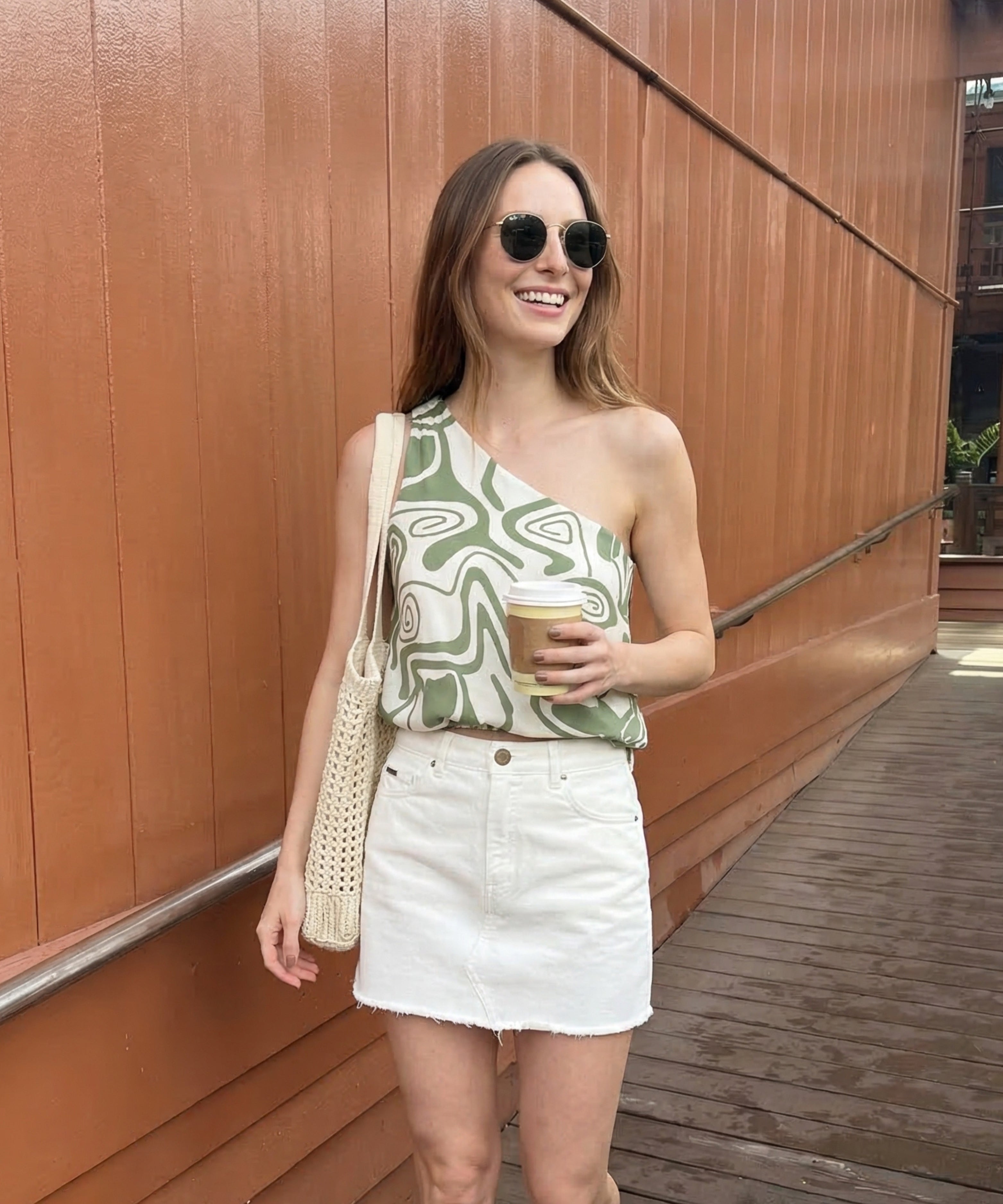 Blusa solo hombro VERDE