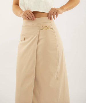 Falda Midi Con Herrajes Arena Faldas Para Mujer | Ticket Store Colombia 2