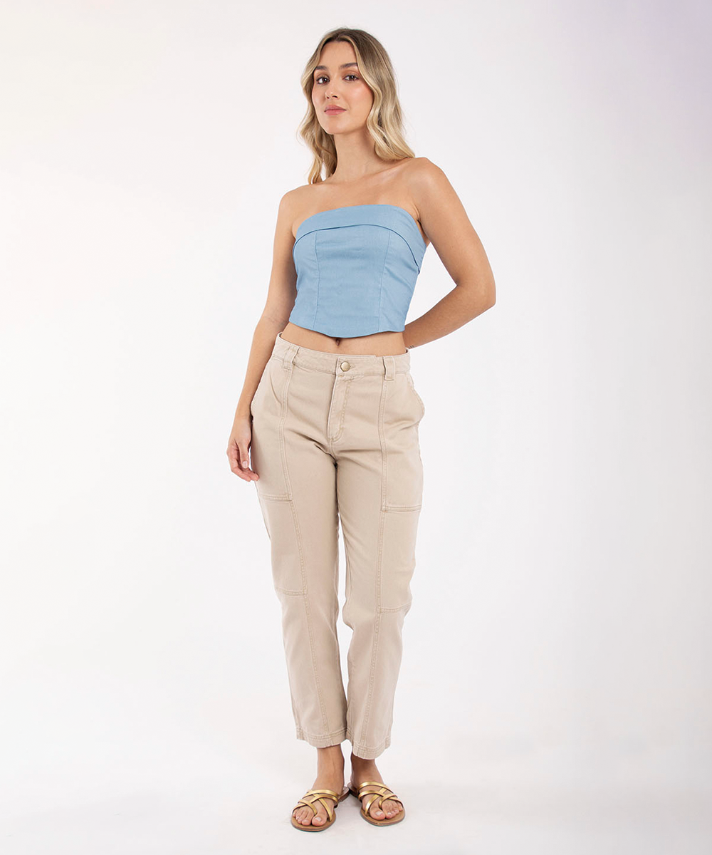 Pantalon cortes CAMEL