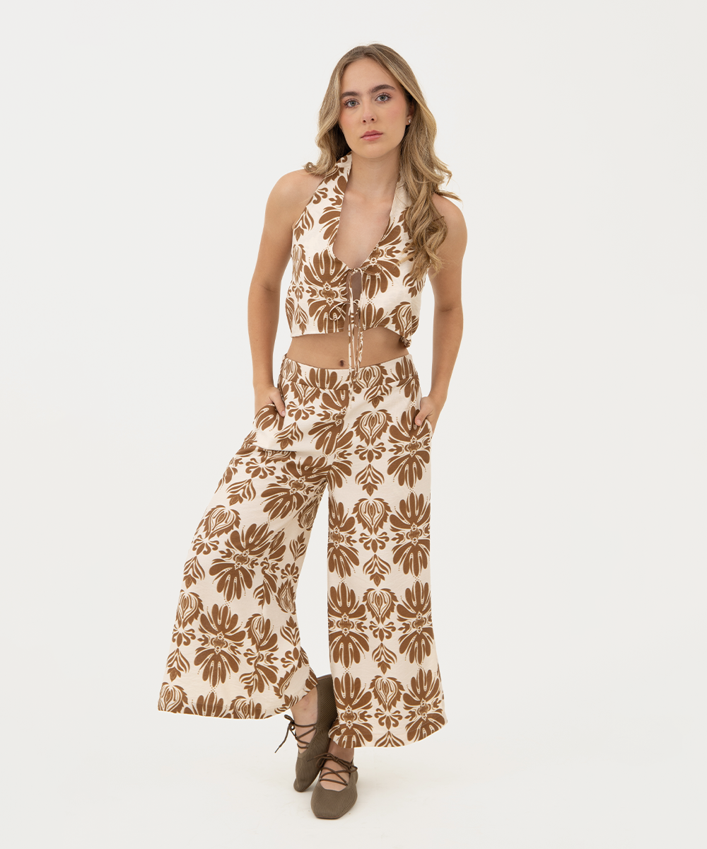 Culotte aberturas CHOCOLATE