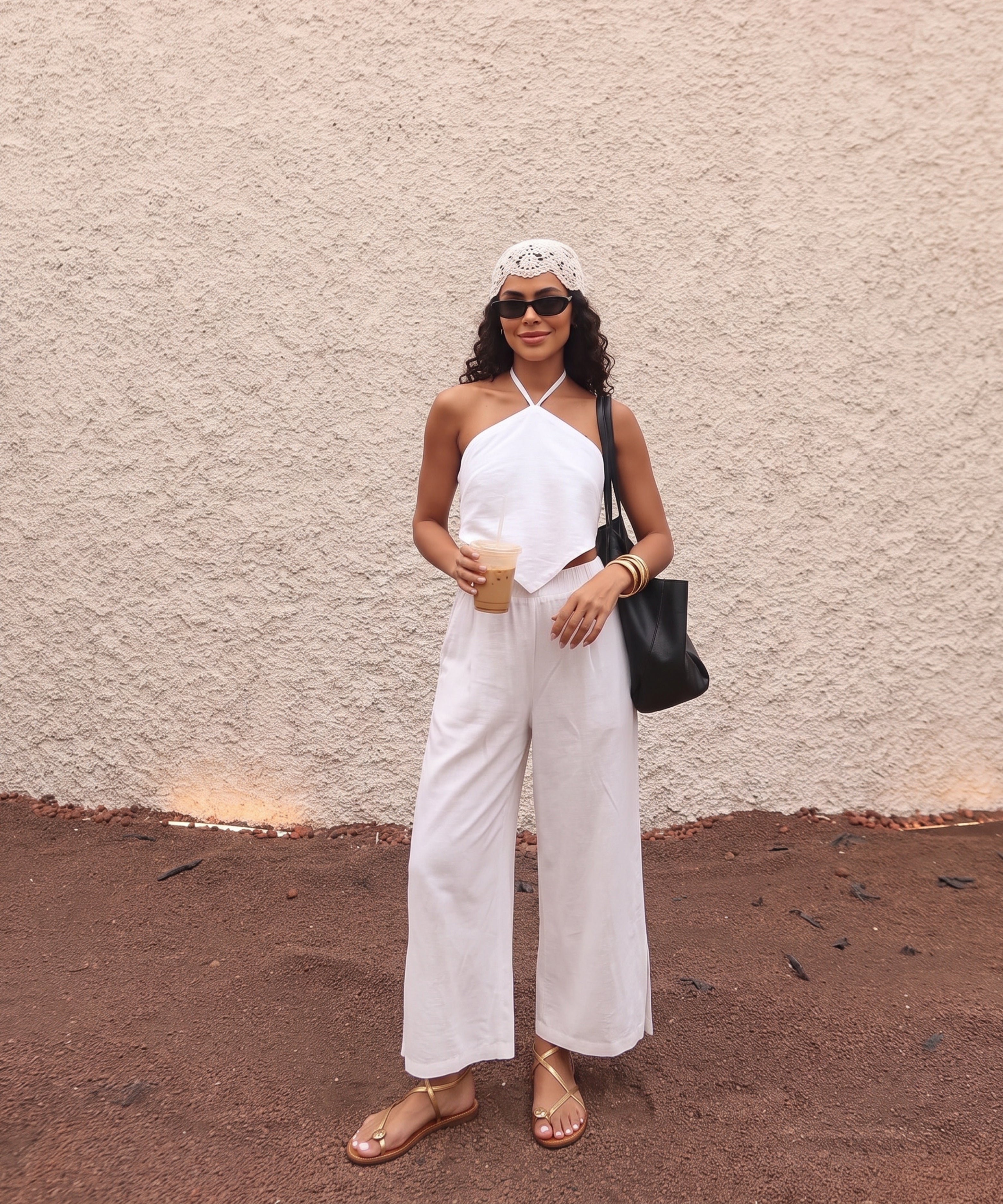 Culotte aberturas Blanco