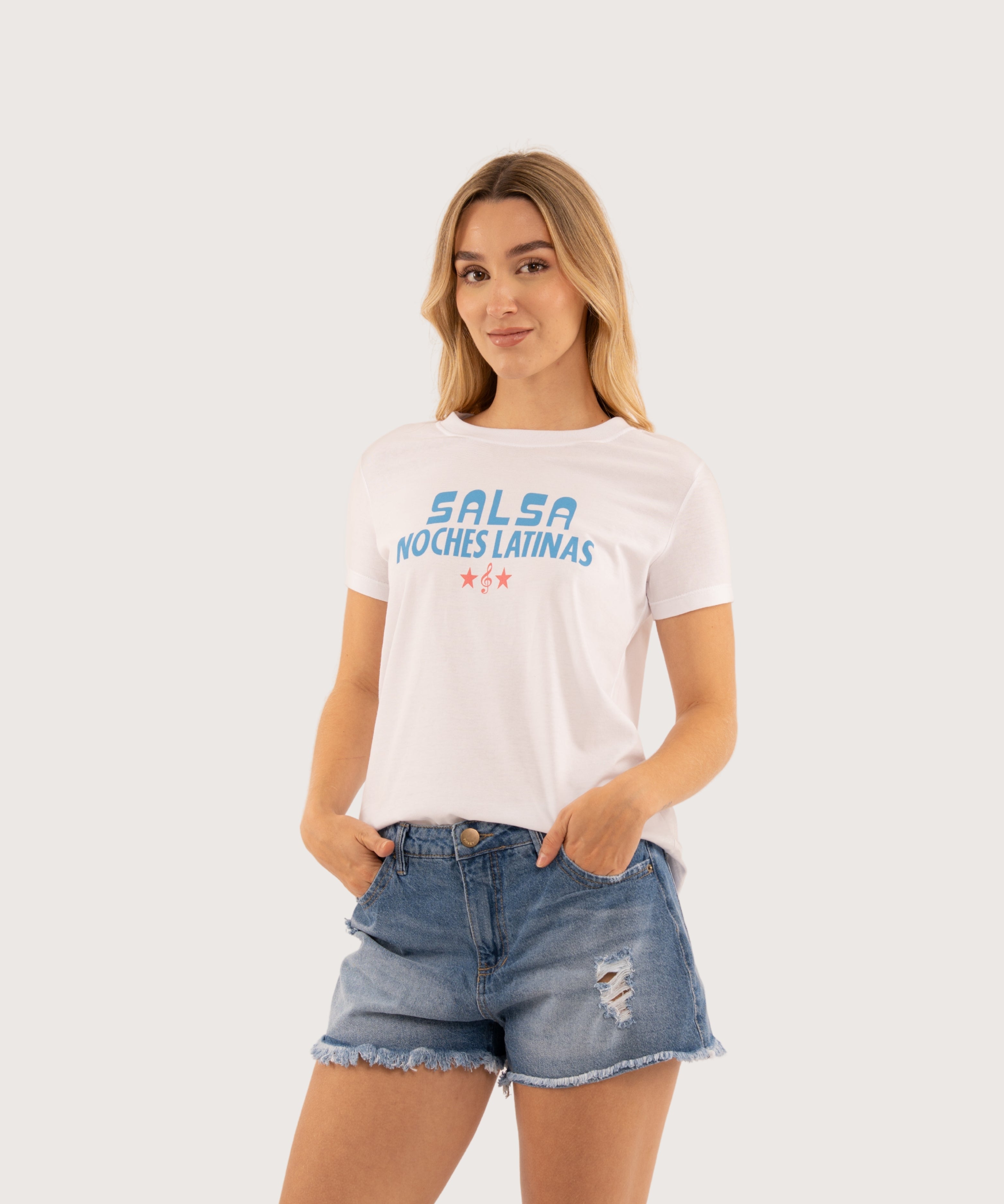 Mini t shirt basic BLANCO