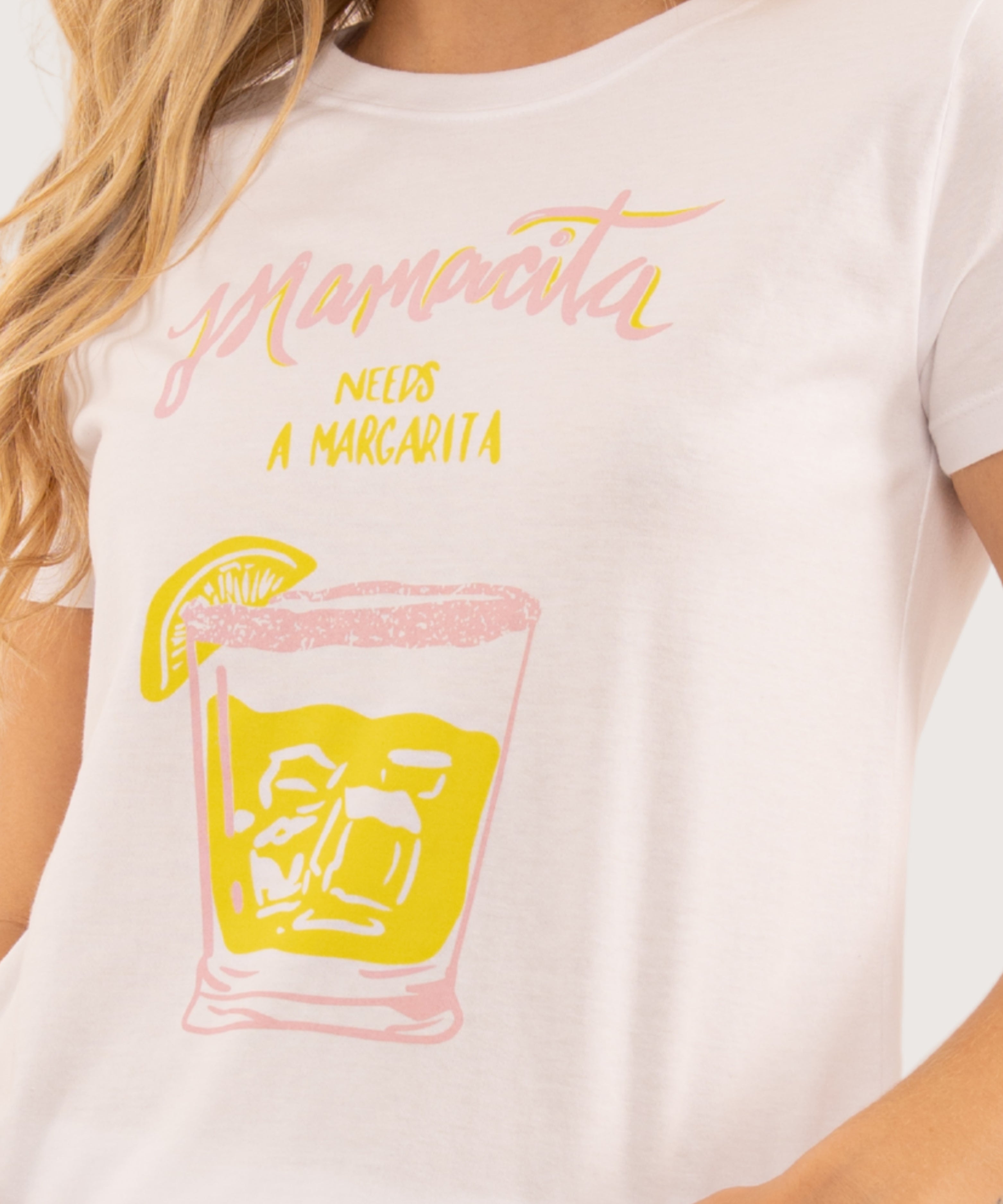 Mini t shirt basic BLANCO