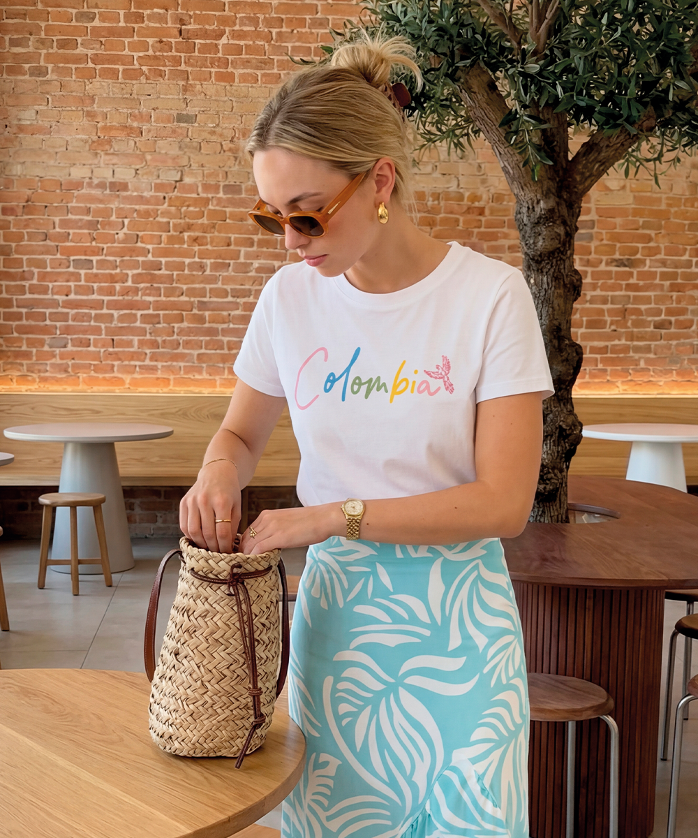 Mini t shirt basic BLANCO