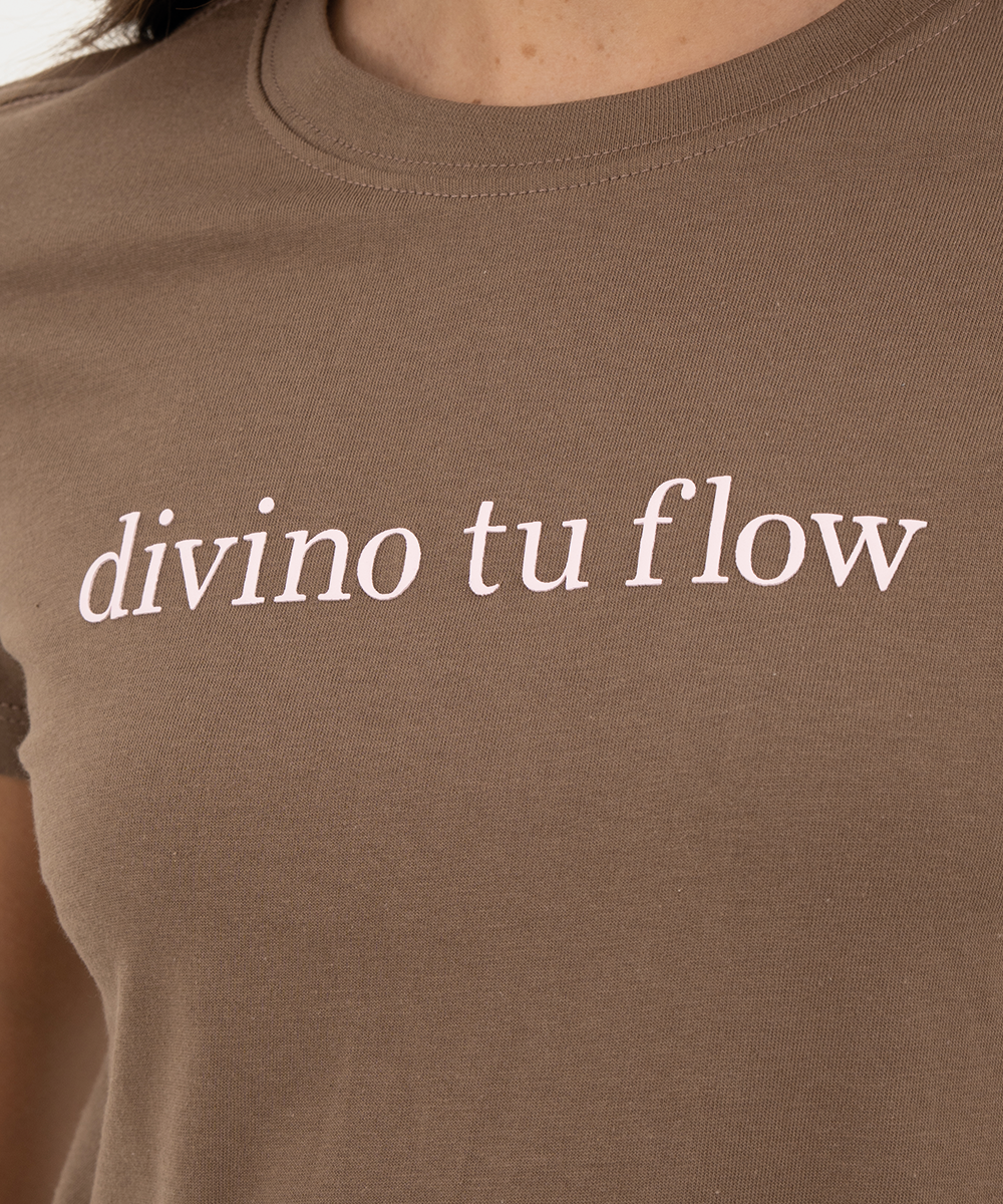 Mini t shirt basic Chocolate