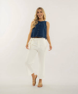 Blusa Moños En Posterior Azul Profundo Blusas Para Mujer | Ticket Store Colombia 2