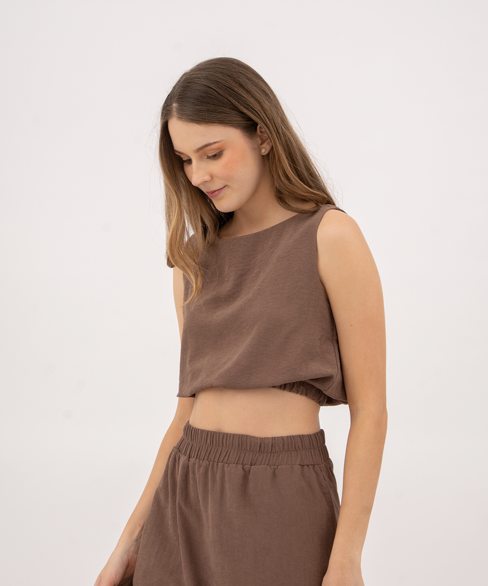 Blusa sisa CHOCOLATE