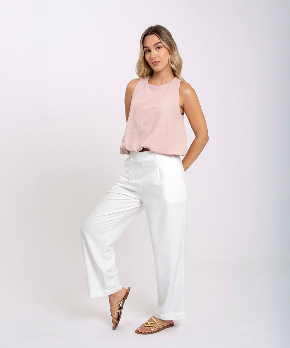 BLusa globo sisa ROSADO