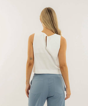 Blusa Sisa Cuello Redondo Blanco Blusas Para Mujer | Ticket Store Colombia 3