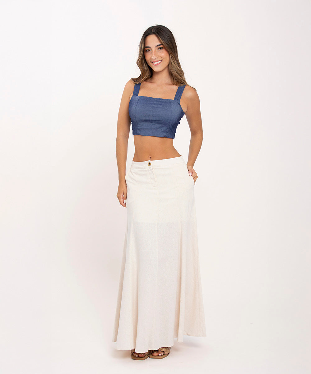 Blusa sisa AZUL PROFUNDO